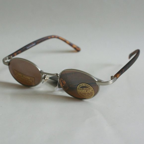 NWT True Vintage 90's Small Oval Combo Classic Coppermax lens tech sunglasses - Picture 5 of 7